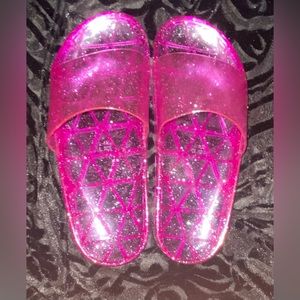 PURPLE SUMMER SHIMMER POOL SLIDES
